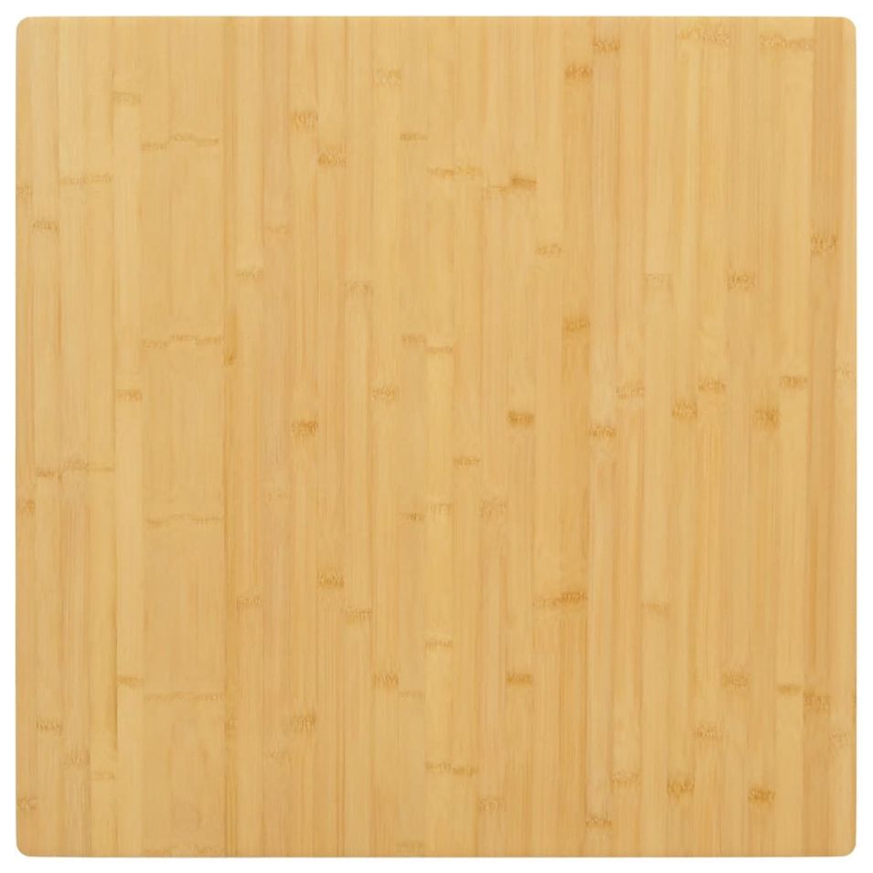Dessus de table 90x90x1,5 cm bambou - Photo n°1