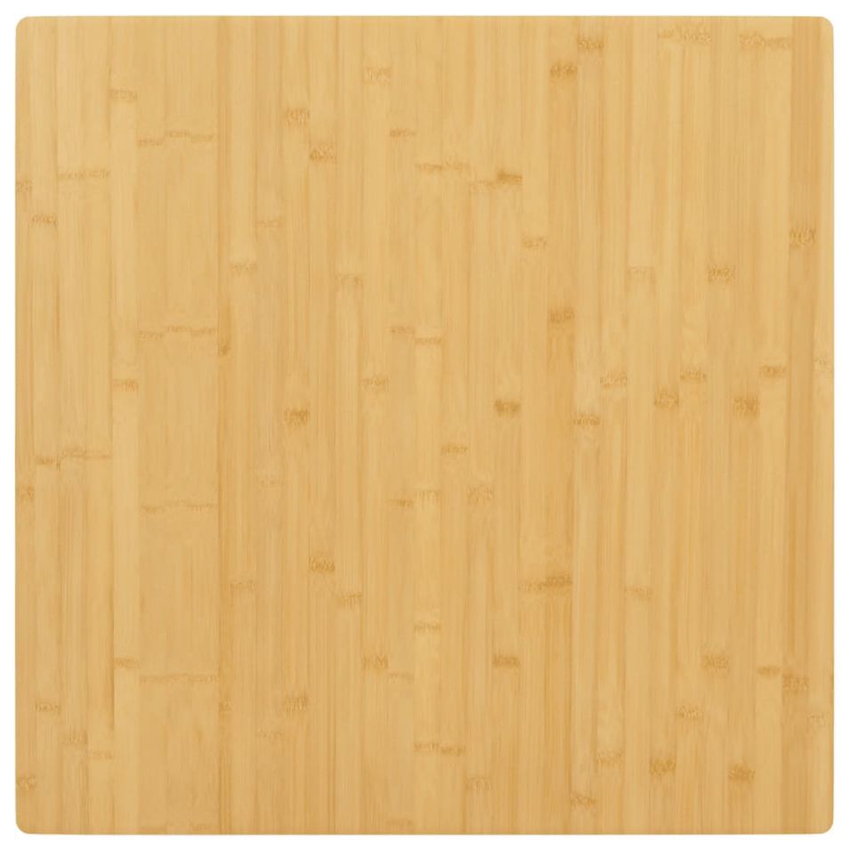 Dessus de table 90x90x2,5 cm bambou - Photo n°1