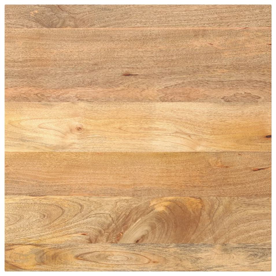 Dessus de table 90x90x3,8 cm carré bois massif manguier - Photo n°1