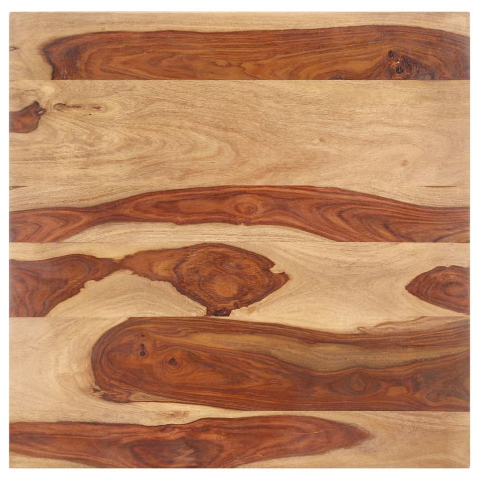 Dessus de table Bois solide 15-16 mm 80x80 cm - Photo n°1