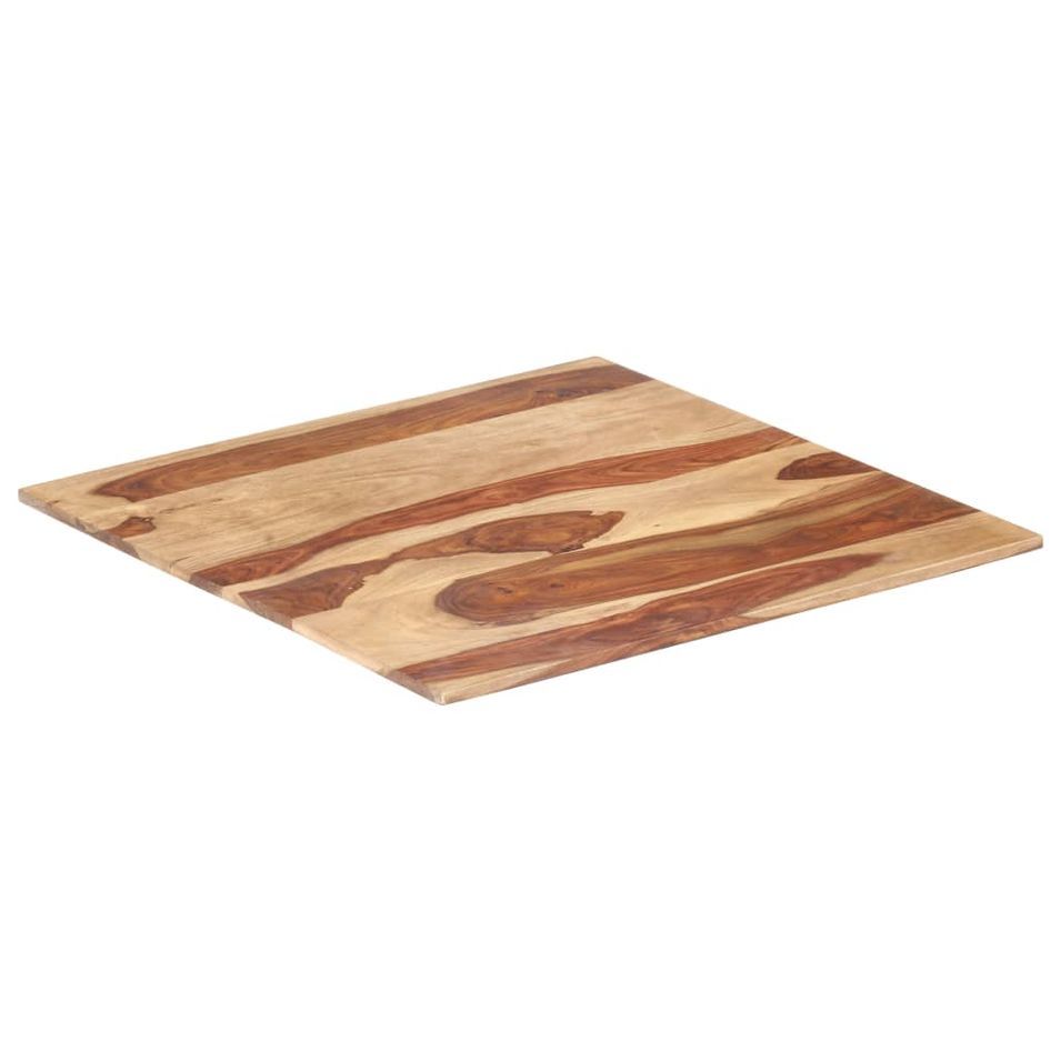Dessus de table Bois solide 15-16 mm 80x80 cm - Photo n°2
