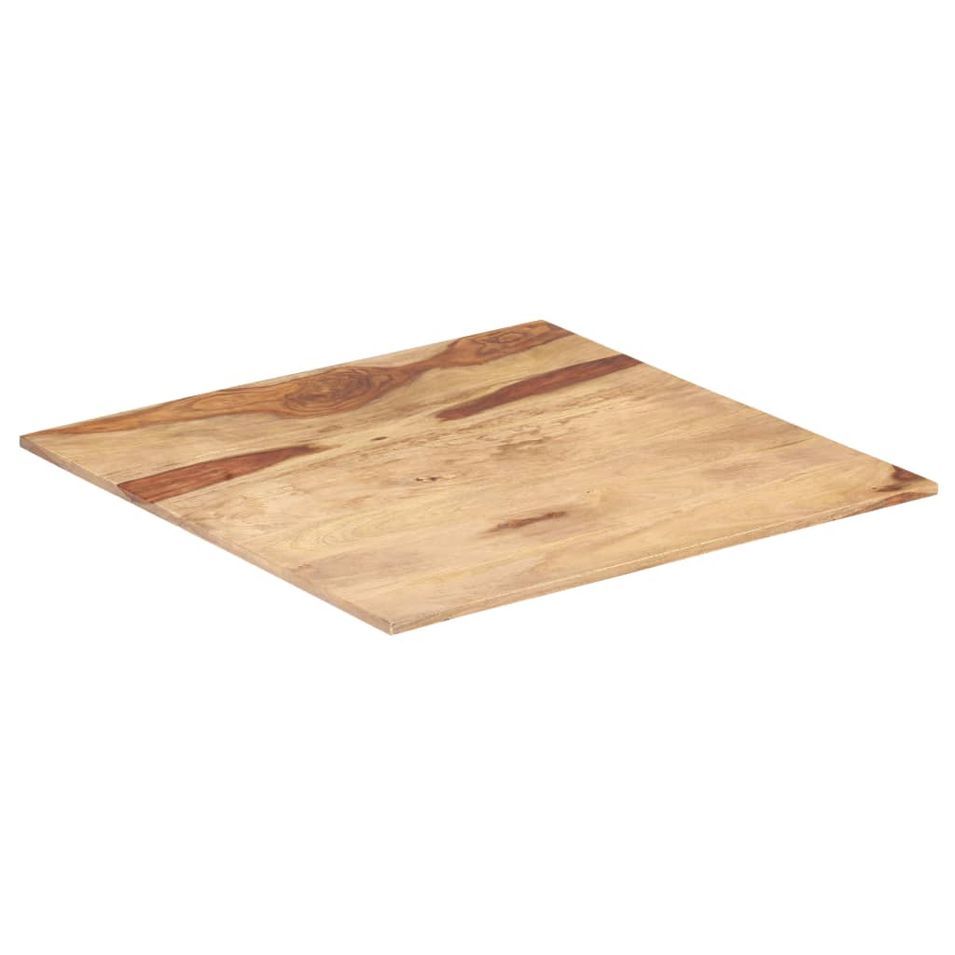 Dessus de table Bois solide 15-16 mm 80x80 cm - Photo n°8