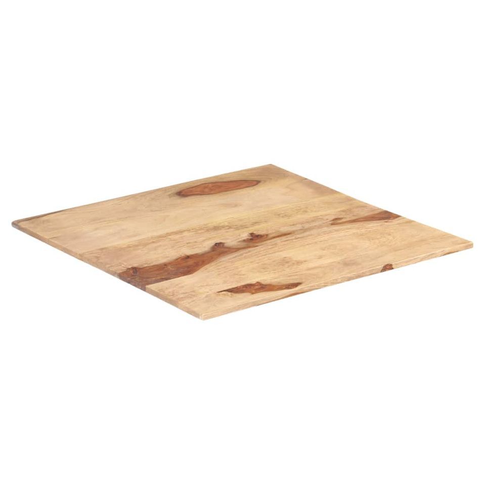 Dessus de table Bois solide 15-16 mm 80x80 cm - Photo n°10