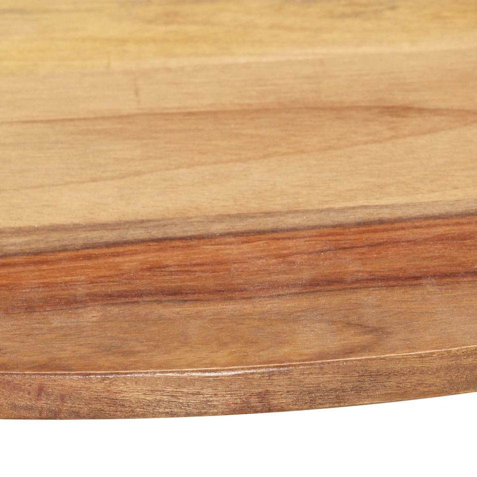 Dessus de table Bois solide Rond 15-16 mm 80 cm - Photo n°2