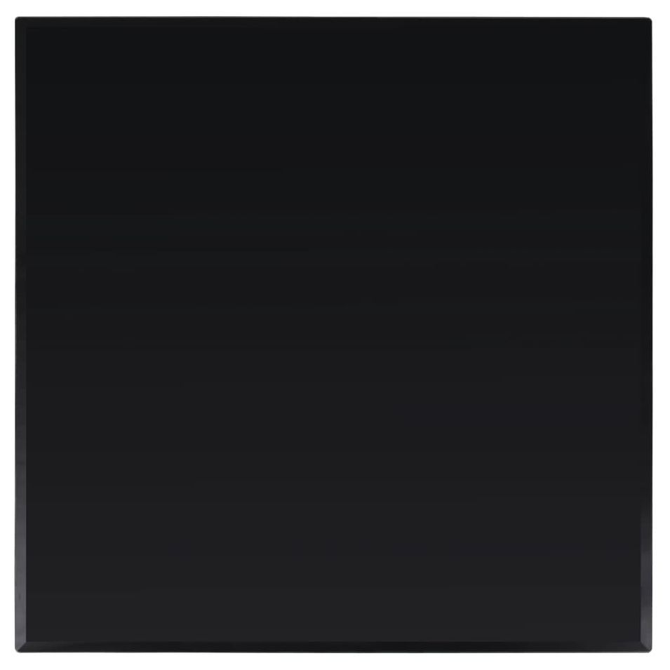 Dessus de table carré Verre trempé 800 x 800 mm - Photo n°1