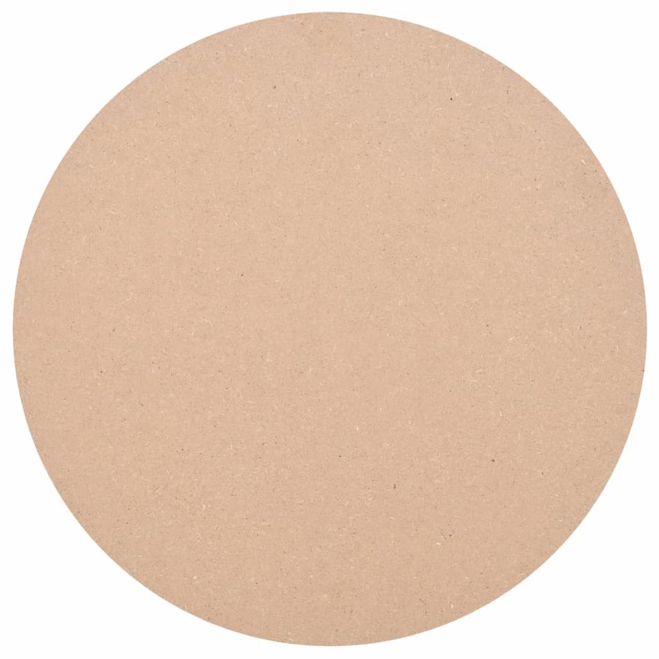 Dessus de table Rond MDF 400 x 18 mm - Photo n°1