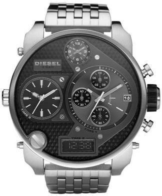 Diesel Big Daddy Chrono **new Collection ** Dual Time 57mm DZ7221 - Photo n°1
