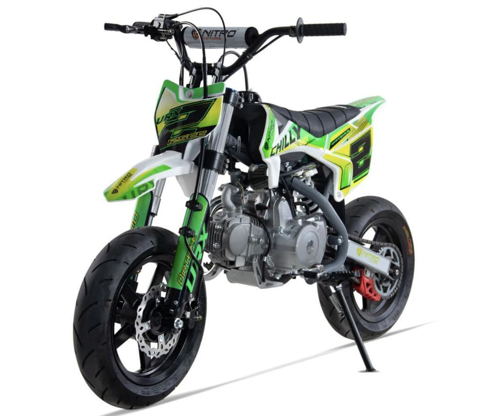 Dirt Bike 125cc CHILLY UX URX 12/12 semi automatique - Photo n°1