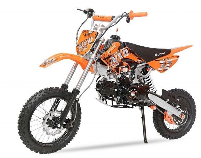 Dirt Bike 125cc Prime orange 14/12 automatique - Photo n°1