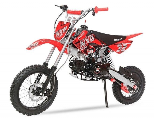 Dirt Bike 125cc Prime rouge 14/12 automatique - Photo n°1