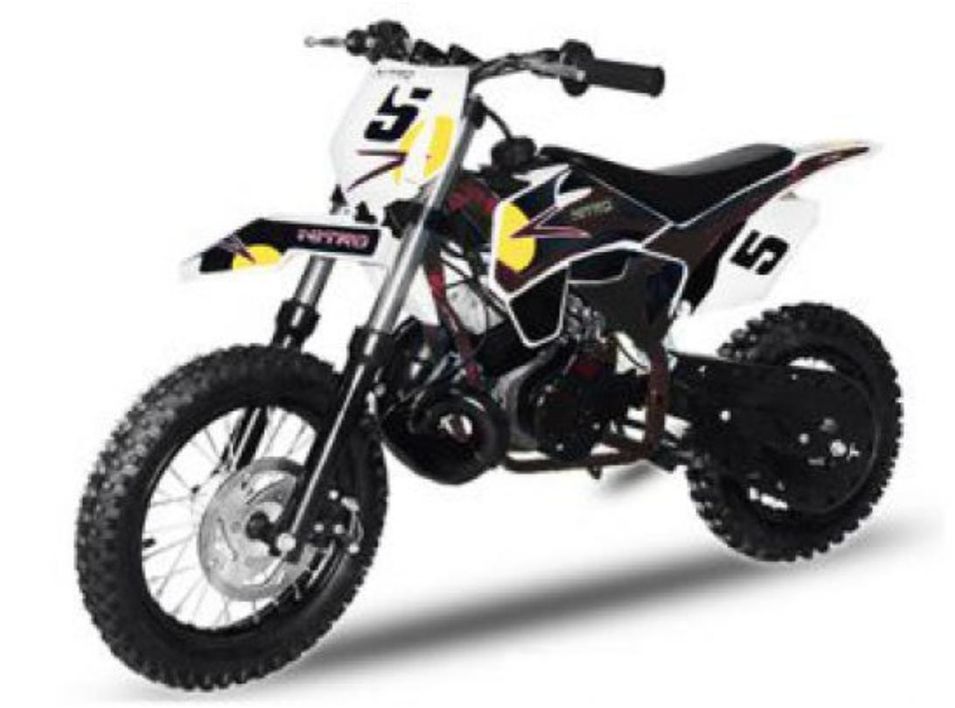 Dirt Bike 49cc NRG GT 12/10 Kick starter noir - Photo n°1