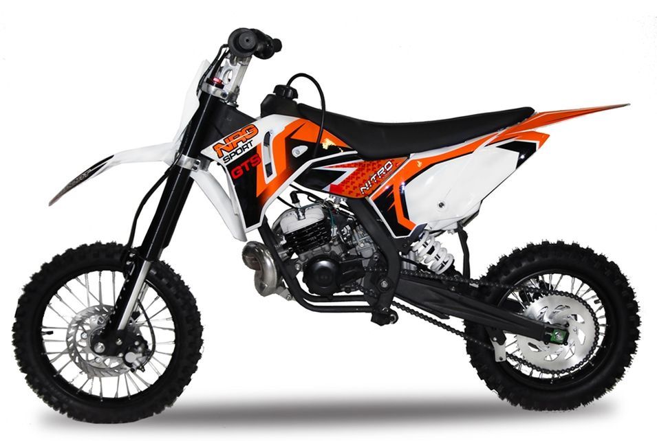 Moto cross enfant NRG GTS 50cc 14/12 automatique orange - Photo n°1