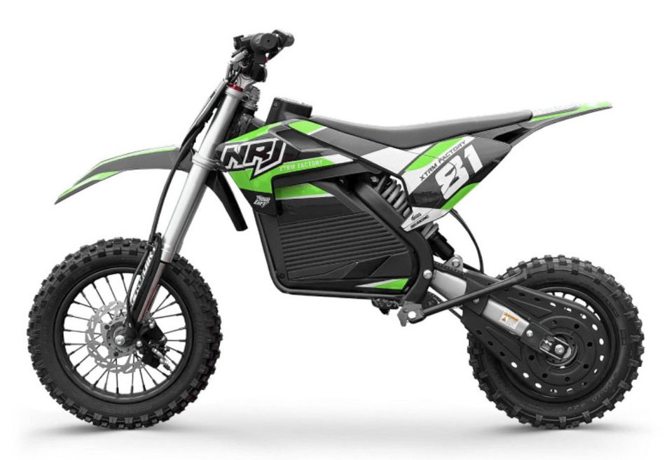 Dirtbike électrique NRJ 1000W Lithium – Puissance et Sécurité - Photo n°1