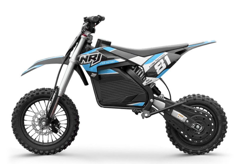 Dirtbike électrique NRJ 1000W Lithium – Puissance et Sécurité - Photo n°1