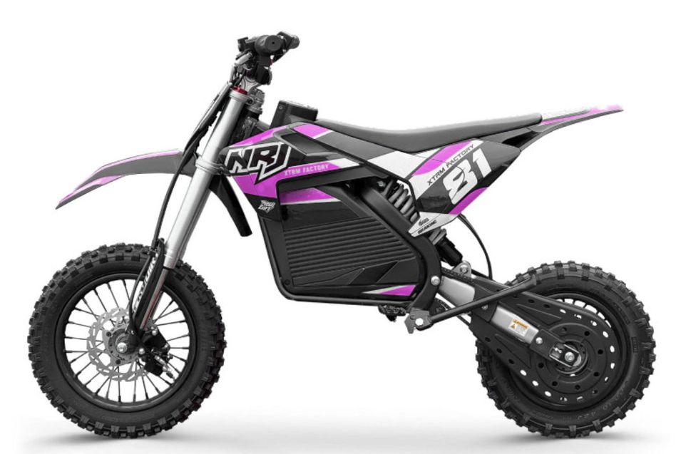 Dirtbike électrique NRJ 1000W Lithium – Puissance et Sécurité - Photo n°1