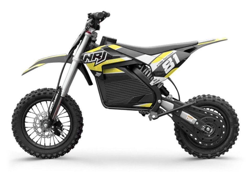 Dirtbike électrique NRJ 1000W Lithium – Puissance et Sécurité - Photo n°1