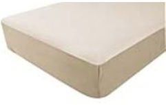 Drap housse bébé jersey 40 x 80 cm marron clair Doux nid - Photo n°1