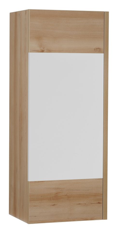 Elément suspendu 1 porte laquée blanc Kayen - Photo n°1