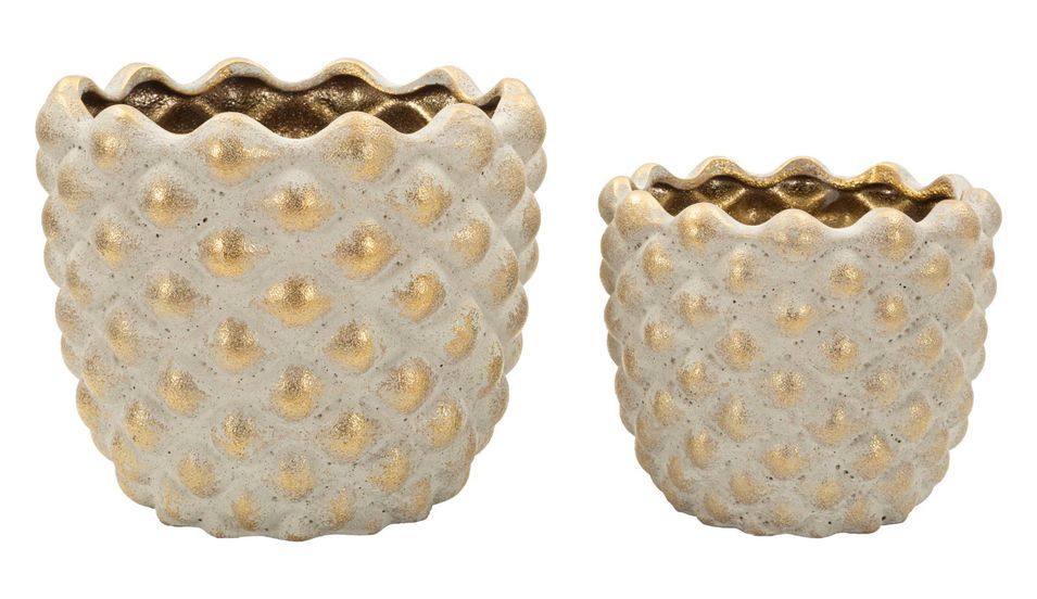 Ensemble de 2 poêles à pepitas ø 23x18-18,5x15,5 cm (trou ø 19-14 cm) - Photo n°1