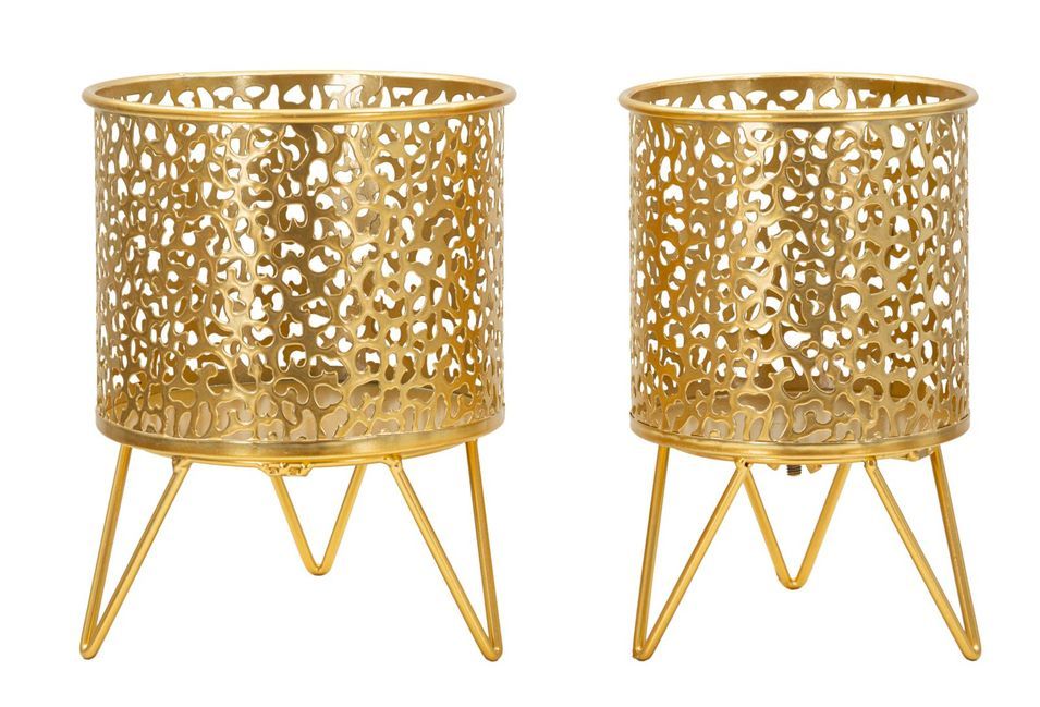 Ensemble de 2 porte-vases piny cm ø 16x20-13x20 - Photo n°1