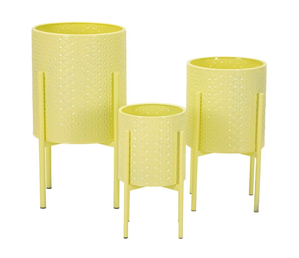 Ensemble de 3 porte-vases iris ø 36 x 56,5 cm - 30 x 48,5 cm - 24 x 37,5 cm - Photo n°1