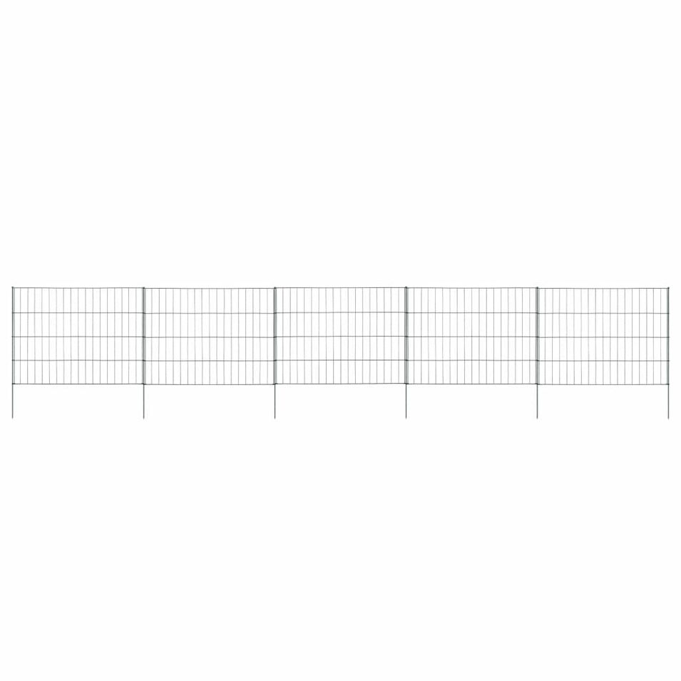 Ensemble de clôture d'étang 115x79 cm Vert - Photo n°1