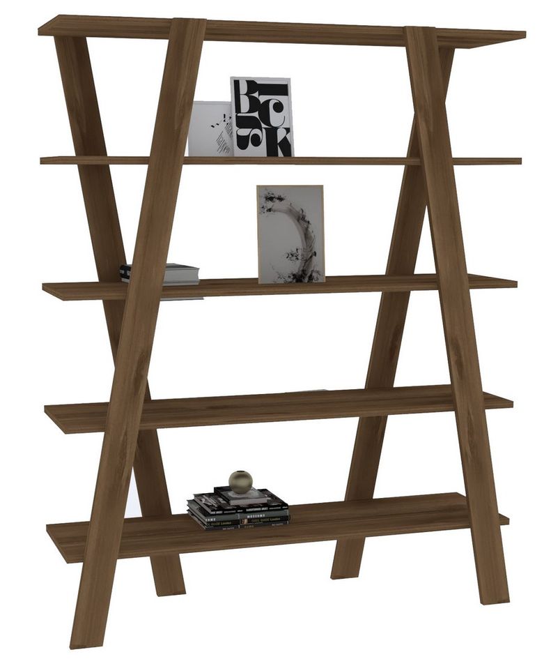 Étagère bibliothèque Trito 120 cm - Moderne et robuste - Photo n°1