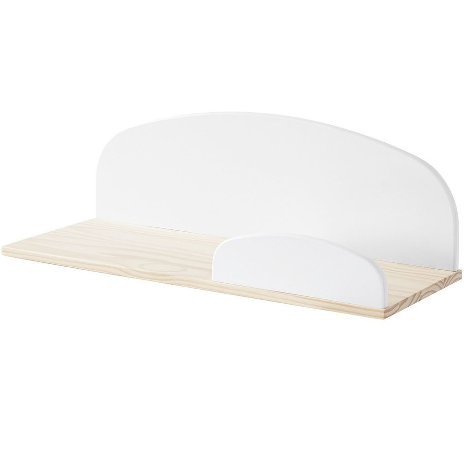 Etagère bois laqué blanc Kiddy 65 cm - Photo n°1