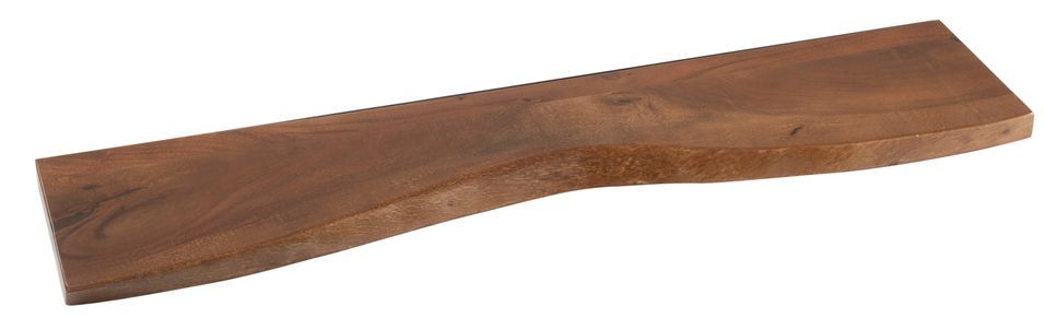 Etagère en bois marron L 115 cm - Photo n°1