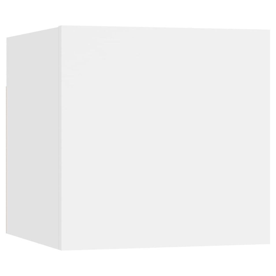 Étagère murale Blanc 30,5x30x30 cm - Photo n°1