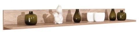 Etagère murale bois chêne clair Babou - Photo n°1