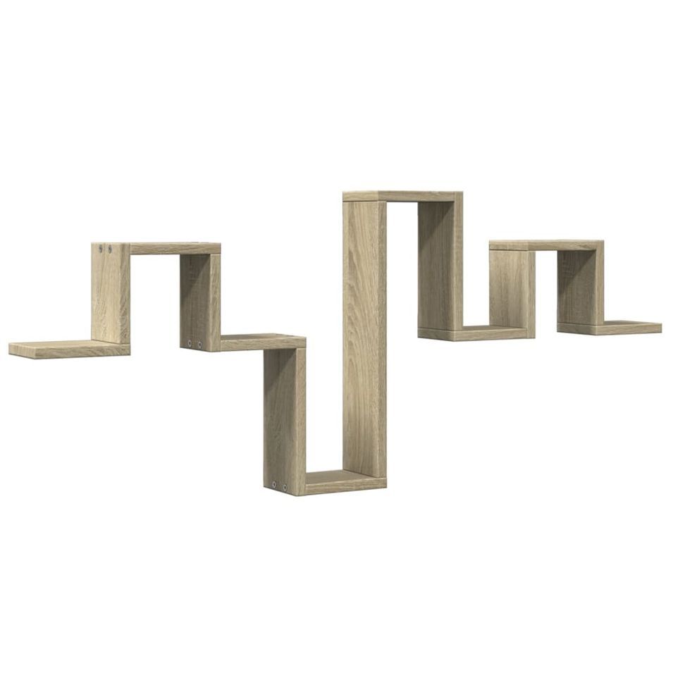 Étagère murale chêne sonoma 104,5x10x43 cm bois d'ingénierie - Photo n°1