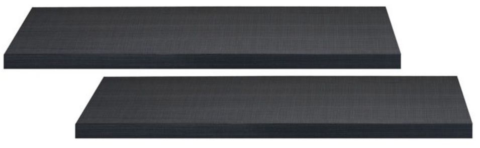 Étagère murale anthracite mate Klype 105 cm - Lot de 2 - Photo n°1