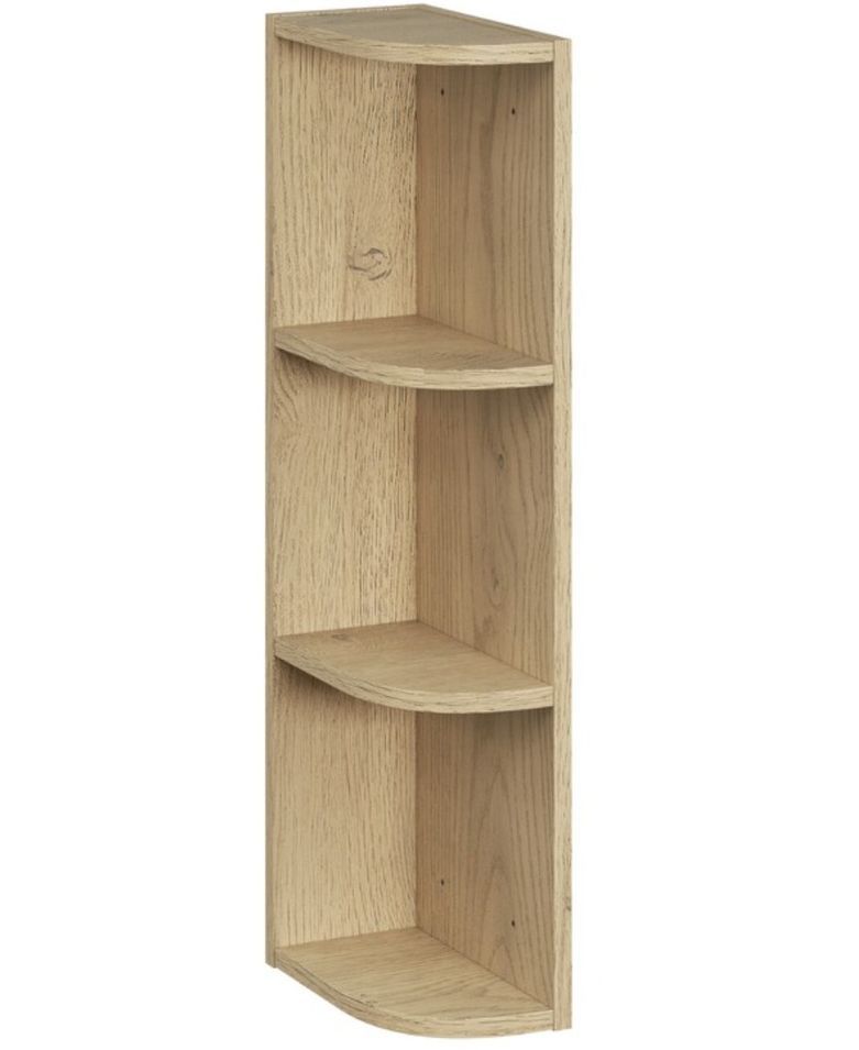 Etagère murale ouverte DALIA Chêne Cremona 15 cm – Rangement décoratif suspendu - Photo n°1