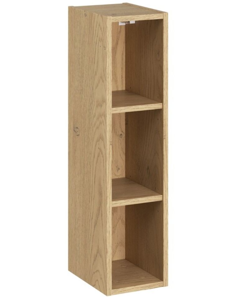 Etagère murale ouverte DALIA Chêne Cremona 20 cm – Rangement décoratif suspendu - Photo n°1