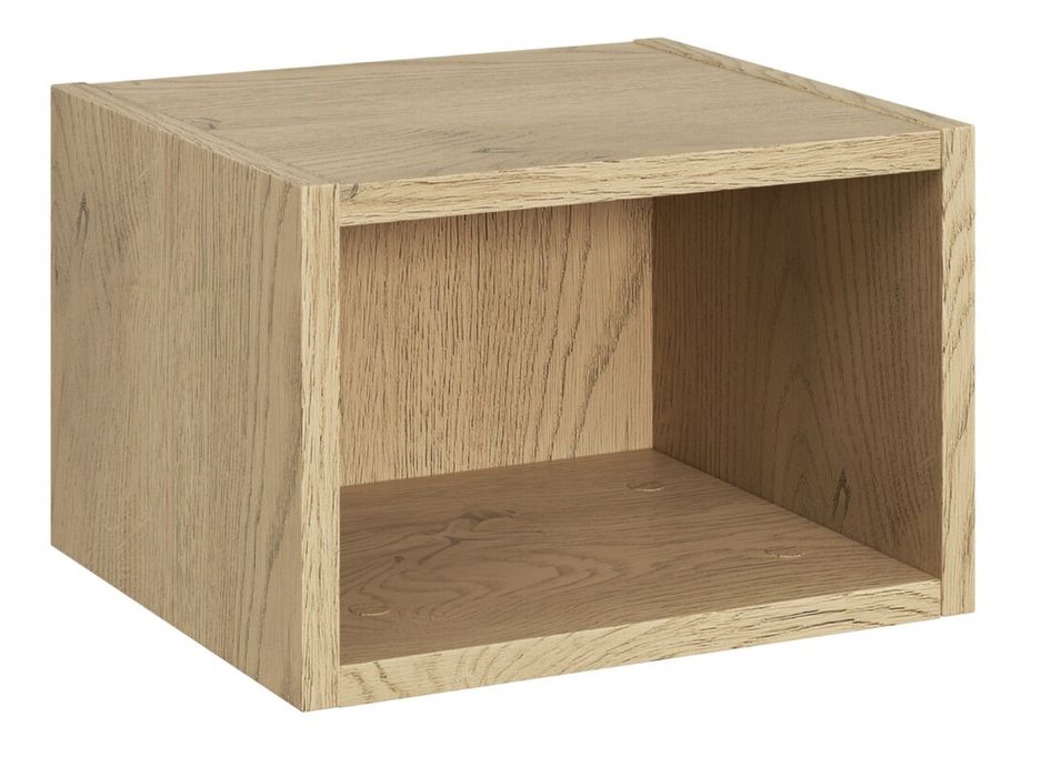 Etagère murale ouverte DALIA Chêne Cremona 30 cm – Module de rangement design - Photo n°1