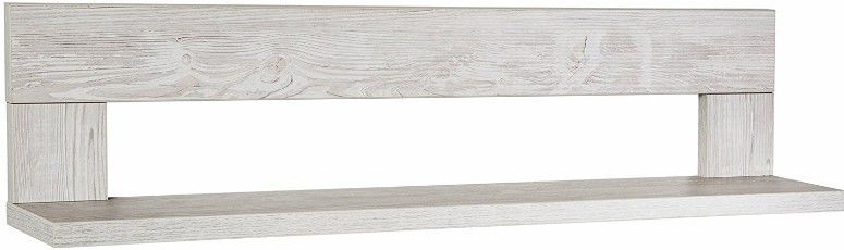Étagère murale pin massif gris Nordic Cascina - Photo n°1