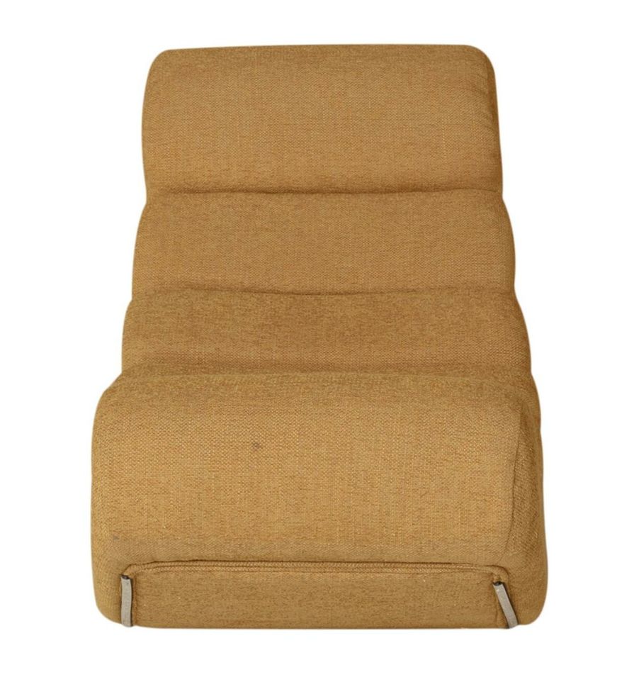 Fauteuil à bascule banane tissu jaune Bebetop - Photo n°1