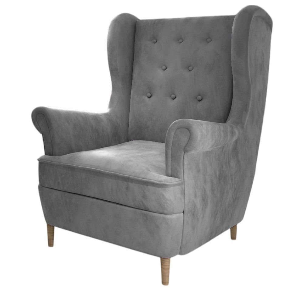 Fauteuil bergère LIZZI – Élégance intemporelle et confort royal - Photo n°1