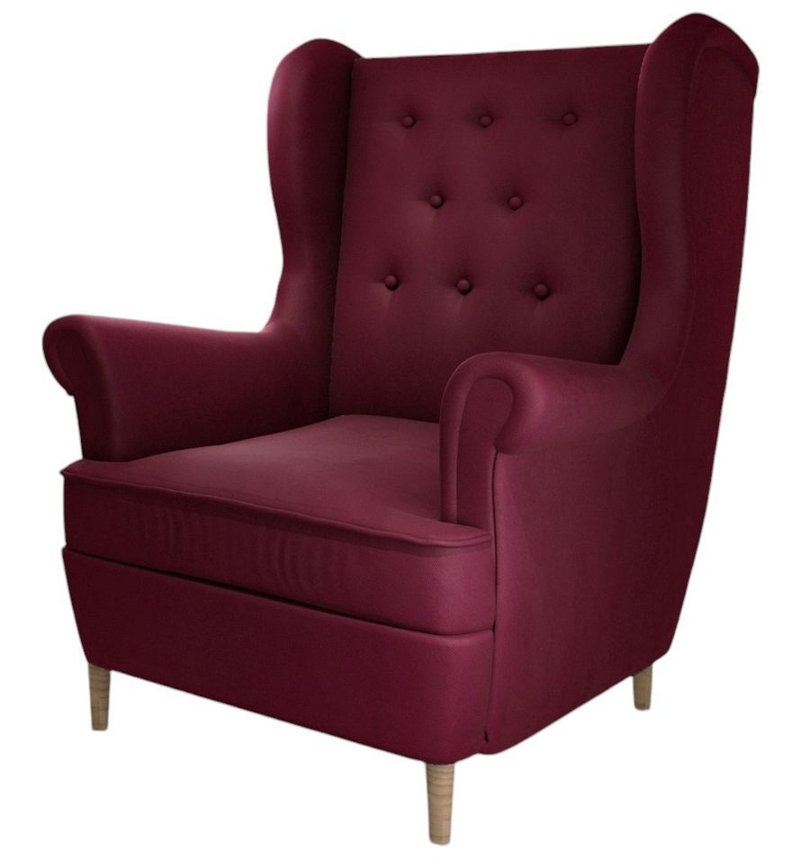 Fauteuil bergère LIZZI – Élégance intemporelle et confort royal - Photo n°1