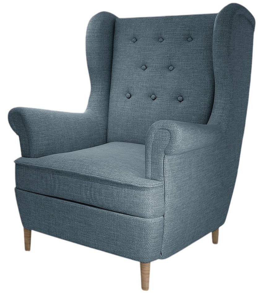 Fauteuil bergère LIZZI – Élégance intemporelle et confort royal - Photo n°1