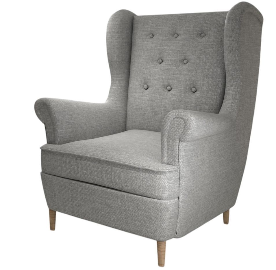 Fauteuil bergère LIZZI – Élégance intemporelle et confort royal - Photo n°1