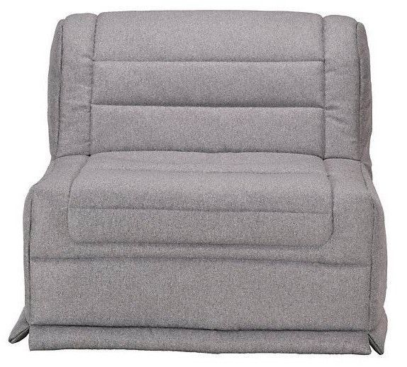 Fauteuil BZ 1 place 90x190 cm tissu matelas 12 cm Venus - Photo n°1