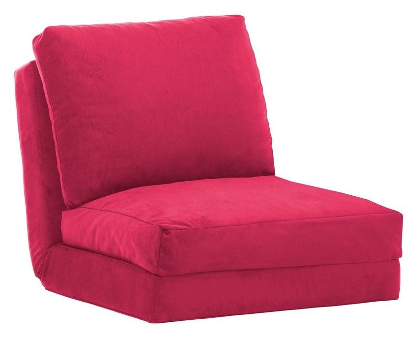 Fauteuil convertible multipositions velours TALYA - 1 ou 2 places - Photo n°1