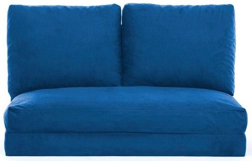 Fauteuil convertible multipositions velours TALYA - 1 ou 2 places - Photo n°1
