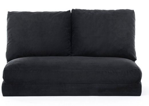 Fauteuil convertible multipositions velours TALYA - 1 ou 2 places - Photo n°1