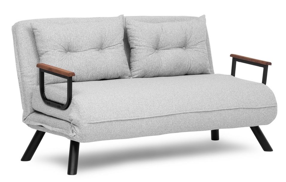 Fauteuil convertible tissu BOUKA - 1 ou 2 places - Photo n°1