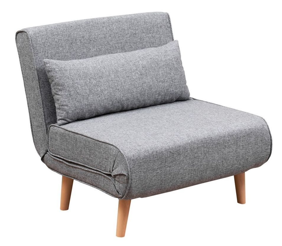 Fauteuil convertible tissu RELIKA - 1 ou 2 places - Photo n°1