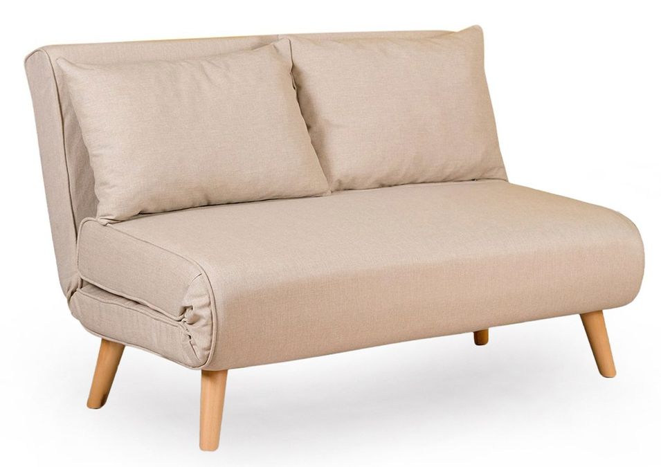 Fauteuil convertible tissu RELIKA - 1 ou 2 places - Photo n°1