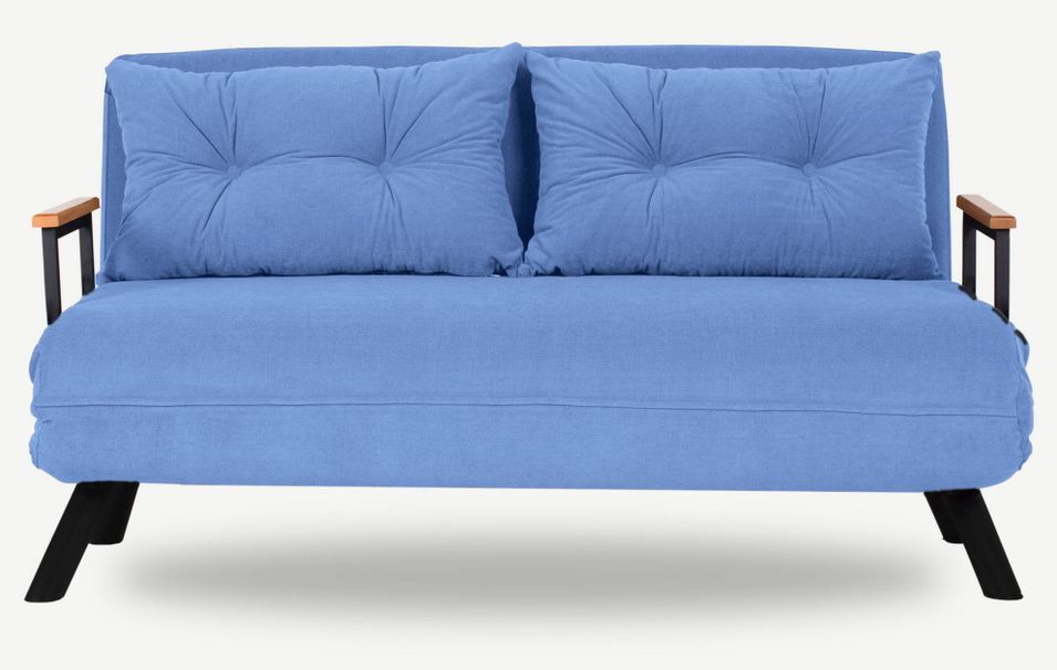 Fauteuil convertible tissu SYLVANO - 1 ou 2 places - Photo n°1